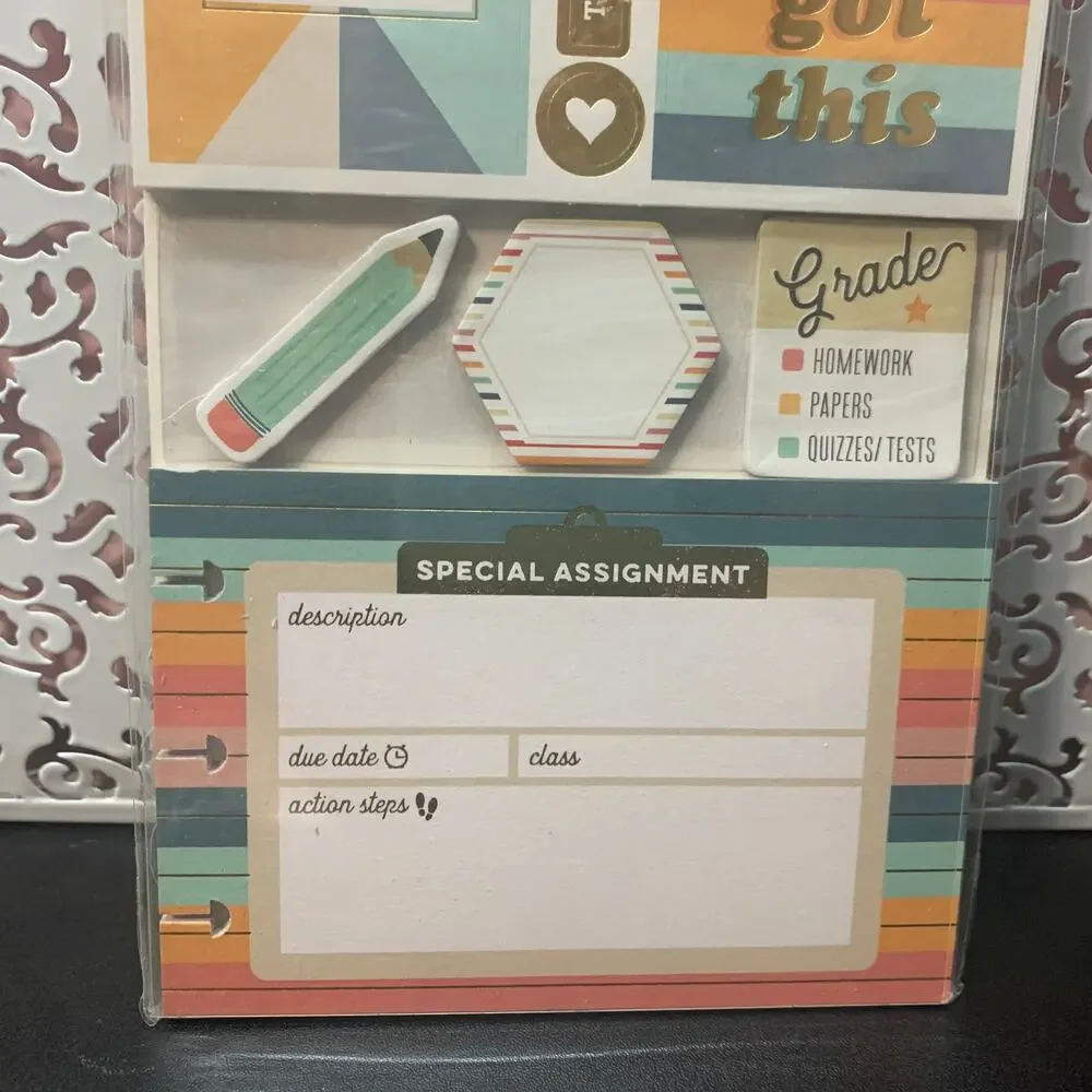 NIP MAMBI The Happy Planner stickers cardstock sticky notes PLMP-25 327 pieces